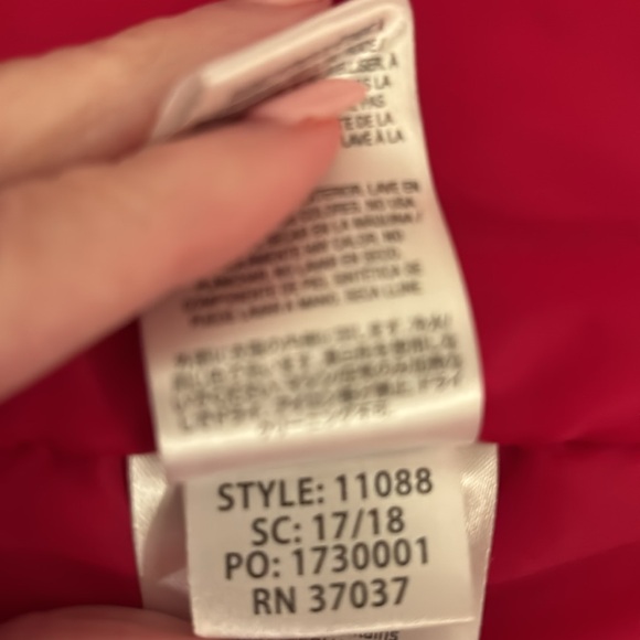 Winter/Ski OBERMEYER SIREN FAUX FUR JACKET WOMEN'S. RED/SIZE 6 - Picture 7 of 10